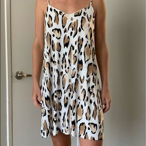 Cheetah print sundress